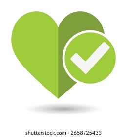 Check mark icon button set. Check box icon with right and wrong buttons and yes or no checkmark icons in green tick box and red cross. Isolated checkmark symbol, right and wrong sign concept