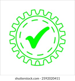 check mark icon. Checkmark and confirm. Check mark for approval, voting, confirmation, choice. Vector illustration.