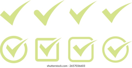 Icono de marca de verificación. Símbolo de elección de voto correcto. signo de insignia verificado de redes sociales. simbolizando iconos de éxito. signo aprobado