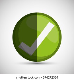 Check mark icon design