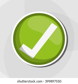 Check mark icon design