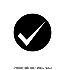 check mark icon design template 
