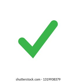 Check mark icon design template vector isolated illustration