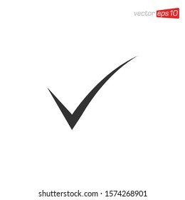 Check Mark Icon Design Vector