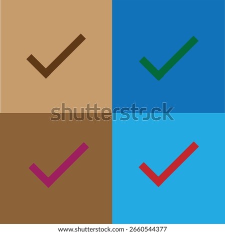 check mark Icon design for your Business and Website in Multiple colors