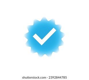 Check mark icon. flat round buttons.Collection of vector symbol on white background. Vector illustration.