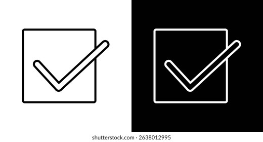 Check mark icon Graphic vector set for ui design