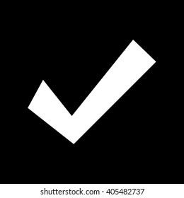 Check mark icon Illustration design