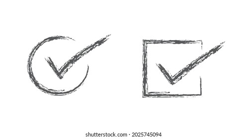 Markierungssymbol einzeln auf weißem Hintergrund. Listensymbol überprüfen. Vektorgrafik.
