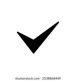 Design do logotipo do ícone de marca de seleção. Sinal e símbolo da marca de escala