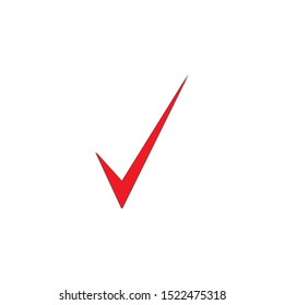 check mark icon logo element illustration.check mark symbol design.check mark conception can be used in web and mobile-vector