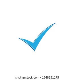 marca de verificación icono logotipo ilustración de elemento.marca de marca de verificación diseño de símbolo.marca de verificación concepción.se puede utilizar en web y vectores móviles