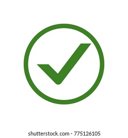 check mark icon, logo template