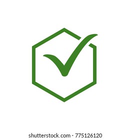 check mark icon, logo template