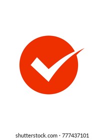 check mark, icon, logo, vector