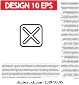 check mark icon . Lorem Ipsum Illustration design