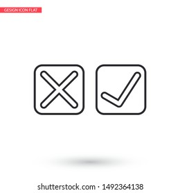 check mark icon . Lorem Ipsum Illustration design