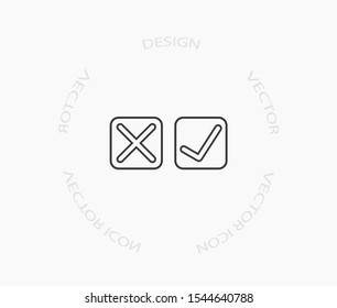 check mark icon . Lorem Ipsum Illustration design