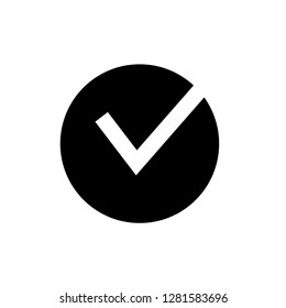 Check Mark Icon on White Background for Graphic and Web Design,
Modern Simple Vector Sign.Internet Concept.Trendy Symbol for Website Design Web Button or Mobile App.