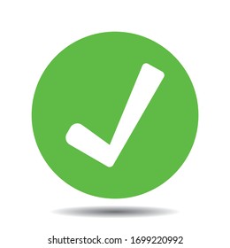 check mark icon, check icon sent messages for social media, e-mail and messages through the internet network