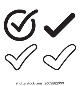Check Mark Icon set color editable