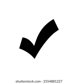 Check mark icon set. Vector illustration.