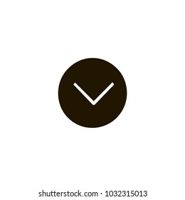 check mark icon. sign design