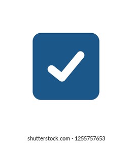Check mark icon sign symbol
