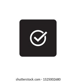 Check mark icon sign symbol