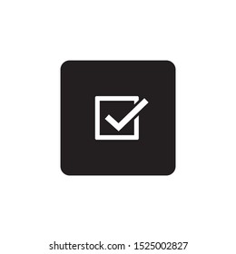 Check mark icon sign symbol