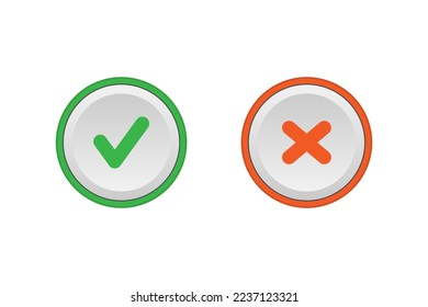 Comprobar diseño vectorial de signo de icono de marca