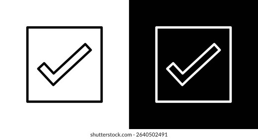 Check mark icon symbol concept for graphic design, Website, UI. EPS