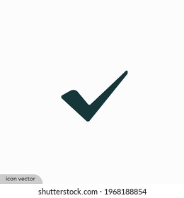 check mark icon symbol logo template