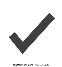 check mark icon symbol vector
