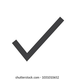 check mark icon symbol vector