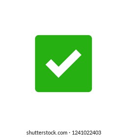 Check mark icon symbol vector illustration