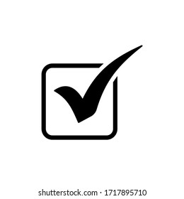 Check Mark icon symbol vector illustration