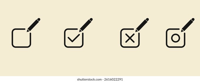 check mark or check icon symbol in vector