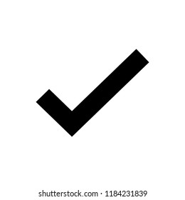 Check mark icon symbols vector