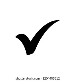 Check mark icon symbols vector