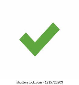 Check mark icon symbols vector symbol for web site Computer and mobile vector.