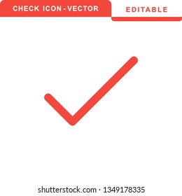 Check mark icon symbols vector - Vector