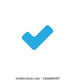 Check Mark Icon Symbols Vector Flat Design For Web And Phone