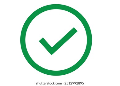 Marca de verificación de símbolos de ícono Vector. símbolo de computadora de Sitio web y Vector móvil.