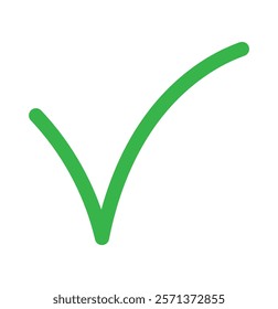 Check mark icon symbols vector. symbol for website computer and mobile vector. Green check mark icon. Tick symbol in green color, vector illustration.