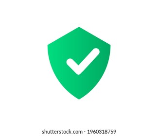 Check Mark Icon Tick Symbol Positive Stock Vector (Royalty Free ...