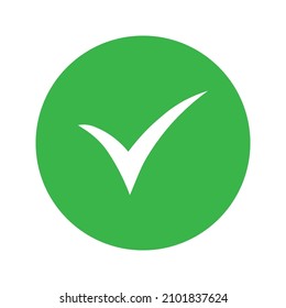 Check mark icon. tick symbol. Vector check icon. eps 10