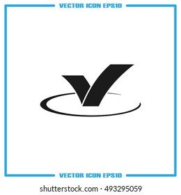 Check Mark Icon Vector