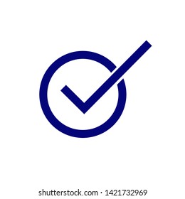 check mark icon vector collection