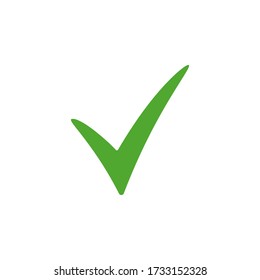 Check mark icon vector design